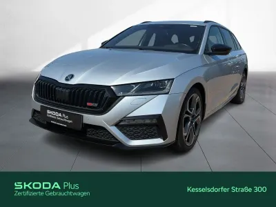 Gebraucht Skoda Octavia RS 200 PS (147 kW) 2022 Brillantsilber metallic Kombi