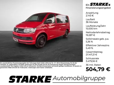 Gebraucht VW Multivan Trendline 150 PS (110 kW) 2017 Rot Van / Kleinbus