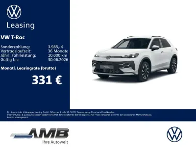 Neu VW T-Roc Cabriolet 150 PS (110 kW) 2026 Pure white SUV