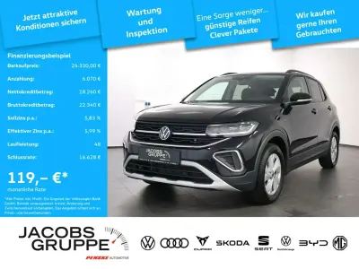 Gebraucht VW T-Cross Life 116 PS (85 kW) 2025 Schwarz SUV