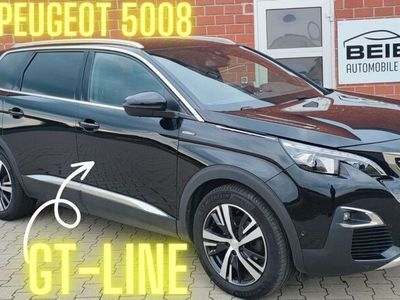Lackierung schwarz perla nera/ Gebraucht 2020 Peugeot 5008 GT-line Van / Kleinbus | 26.890 € (Teuer)