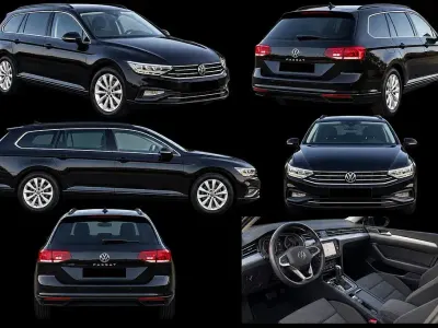 Gebraucht VW Passat Business 150 PS (110 kW) 2021 Schwarz Limousine