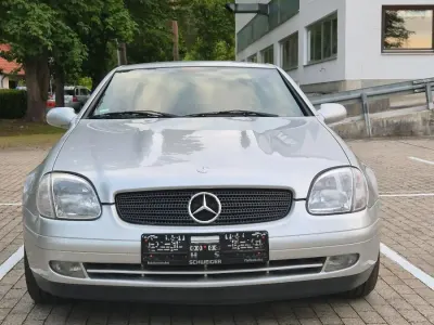 Gebraucht Mercedes SLK200 136 PS (100 kW) 1999 Silber Cabrio