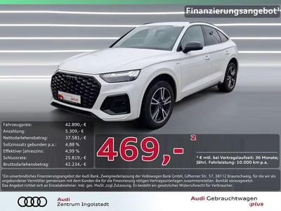 Gebraucht Audi Q5 Sportback S-Line 367 PS (269 kW) 2022 Weiß SUV