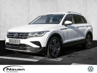 Pure white Gebraucht 2022 VW Tiguan Elegance SUV | 29.490 € (Guter Preis)