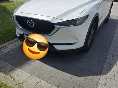 Gebraucht Mazda CX-5 Exclusive-Line 165 PS (121 kW) 2018 Weiß SUV