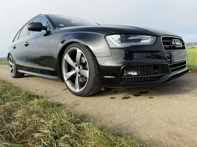 Gebraucht Audi A4 S-Line 150 PS (110 kW) 2015 Schwarz Kombi