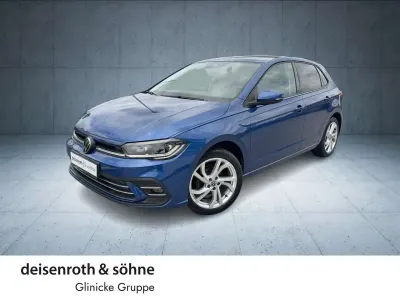 Occasion VW Polo Style 95 ch (69 kW) 2022 Bleue Citadine