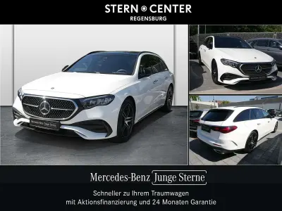 Gebraucht Mercedes E220 AMG 197 PS (144 kW) 2025 Unilack polarweiß Kombi