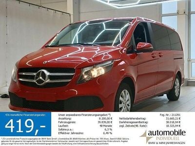 Gebraucht Mercedes V220 163 PS (119 kW) 2022 Jupiterrot Van / Kleinbus
