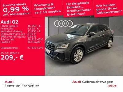 Gebraucht Audi Q2 S-Line 190 PS (139 kW) 2025 Grau SUV