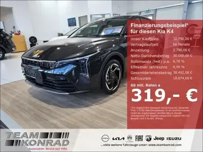 Neu Kia K4 Spirit 150 PS (110 kW) 2025 Grau Limousine