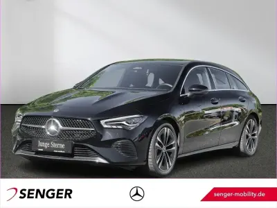 Gebraucht Mercedes CLA200 Shooting Brake Advanced 163 PS (119 kW) 2025 Unilack nachtschwarz Kombi