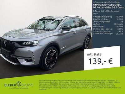 Gebraucht DS Automobiles DS7 Crossback Performance Line Plus 300 PS (220 kW) 2021 Artensegrau SUV