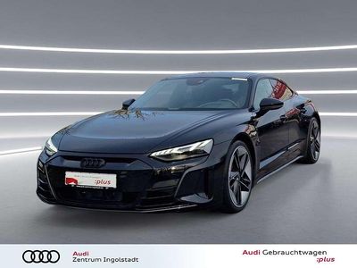 Schwarz metallic Gebraucht 2023 Audi e-tron GT quattro Comfort Limousine | 75.890 €