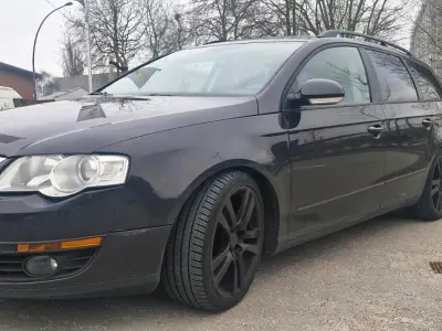 Gebraucht VW Passat 140 PS (102 kW) 2008 Schwarz Kombi