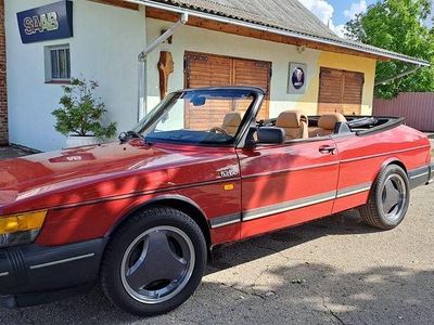 Second-hand Saab 900 Cabriolet 177 CP (130 kW) 1989 Roșu Cabrio