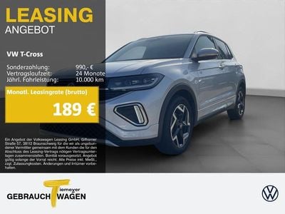 Gebraucht VW T-Cross IQ Drive 150 PS (110 kW) 2025 Silber SUV