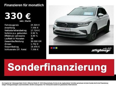 Gebraucht VW Tiguan Life 245 PS (180 kW) 2021 Pure white SUV