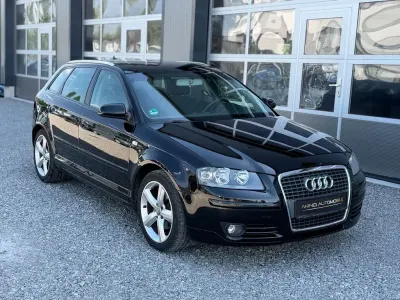 Gebraucht Audi A3 Attraction 140 PS (102 kW) 2008 Schwarz Kleinwagen