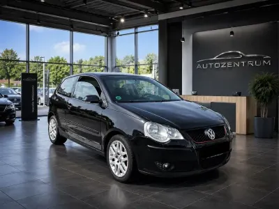 Gebraucht VW Polo Sportline 101 PS (74 kW) 2007 Schwarz Kleinwagen