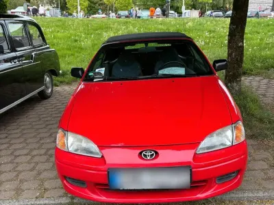Gebraucht Toyota Paseo 90 PS (66 kW) 1998 Rot Cabrio