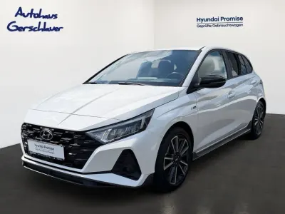 Gebraucht Hyundai i20 N Line 120 PS (88 kW) 2023 Weiss Kleinwagen
