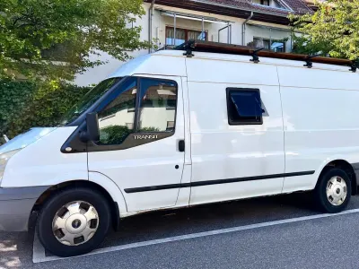 Gebraucht Ford Transit 120 PS (88 kW) 2012 Weiß Van / Kleinbus