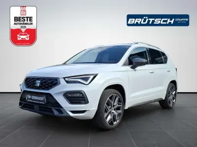 Gebraucht Seat Ateca FR 150 PS (110 kW) 2023 "nevada" weiss metallic SUV