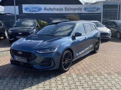Brugt Ford Focus ST-Line X 125 HK (91 kW) 2023 Blå Stationcar