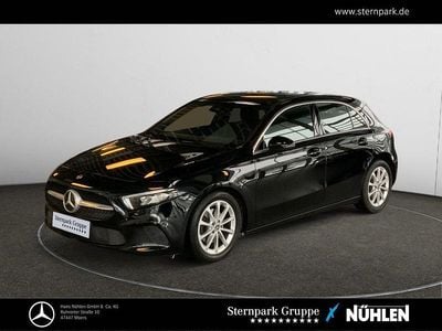 Schwarz Gebraucht 2019 Mercedes A200 Progressive Limousine | 21.990 € (Fairer Preis)