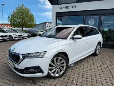 Brugt Skoda Octavia Style 150 HK (110 kW) 2023 Hvid Stationcar