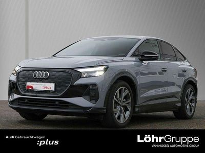 Grau Gebraucht 2022 Audi Q4 Sportback e-tron Sport SUV | 31.980 € (Fairer Preis)