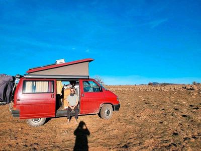 Usata VW T4 78 CV (57 kW) 1995 Rosso Furgone