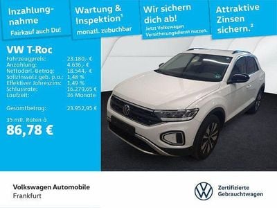 Begagnad VW T-Roc Goal 116 HK (85 kW) 2025 Vit SUV