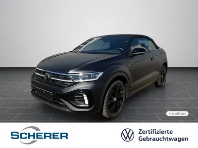 Gebraucht VW T-Roc Cabriolet Edition 150 PS (110 kW) 2024 Deep black matt Cabrio