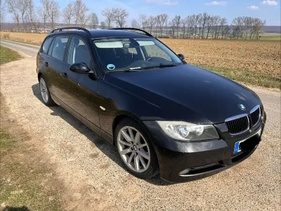 Gebraucht BMW 320 163 PS (119 kW) 2007 Schwarz Kombi