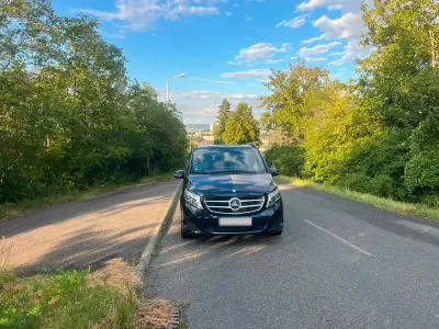 Gebraucht Mercedes V250 2014 Blau Van / Kleinbus