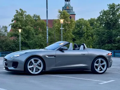 Gebraucht Jaguar F-Type R-Dynamic 340 PS (250 kW) 2017 Silber Cabrio