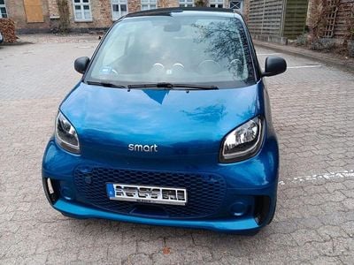 Usata Smart ForTwo Electric Drive 60 kW (82 CV) 2020 Blu Cabrio