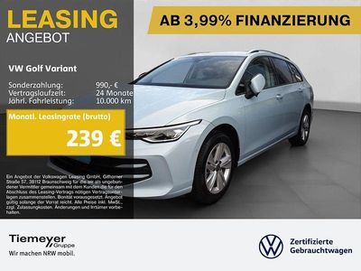 Gebraucht VW Golf VIII Life 116 PS (85 kW) 2025 Blau Kombi