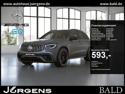 Gebraucht Mercedes GLC63 AMG AMG 510 PS (375 kW) 2021 Grau designo selenitgrau magno SUV