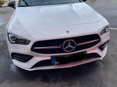 Second-hand Mercedes CLA250e AMG line 160 CP (117 kW) 2020 Alb Berlinǎ