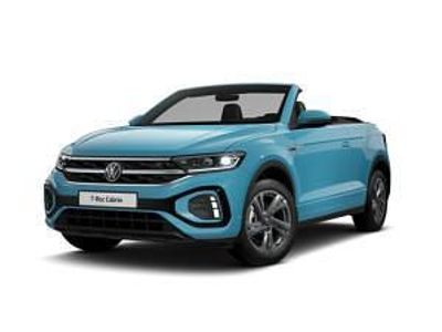 Neu VW T-Roc Cabriolet R-line 150 PS (110 kW) 2026 Blau (teal blue schwarz) Cabrio
