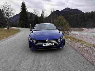 Blau Gebraucht 2021 VW Arteon R-line Limousine | 24.300 € (Fairer Preis)