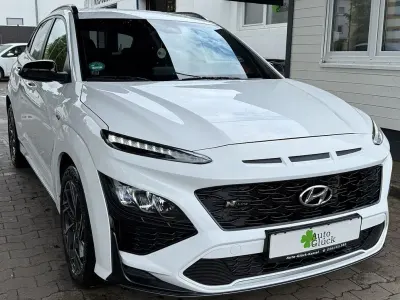 Gebraucht Hyundai Kona N Line 199 PS (146 kW) 2021 Weiß SUV