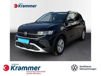 Gebraucht VW T-Cross Life 116 PS (85 kW) 2024 Schwarz SUV