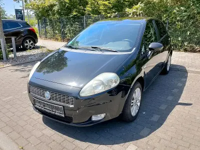 Gebraucht Fiat Grande Punto 77 PS (56 kW) 2007 Schwarz Kleinwagen