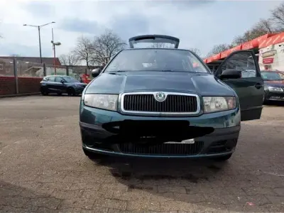Gebraucht Skoda Fabia 2007 Grün Kleinwagen