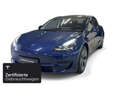 Gebraucht Tesla Model 3 RWD 283 kW (385 PS) 2023 Deep blue metallic Limousine